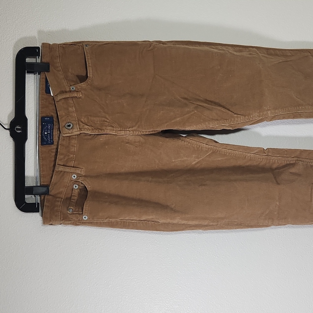 Lucky Brand Tan Corduroy Pants Size 8/29 Lolita Skinny - Picture 2 of 16